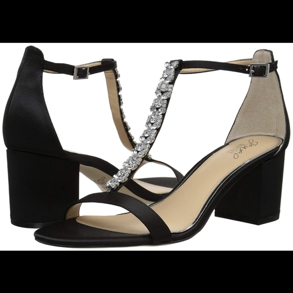 Jewel Badgley Mischka Shoes - Jewel Badgley Mischka Black Dress Shoes Size 8